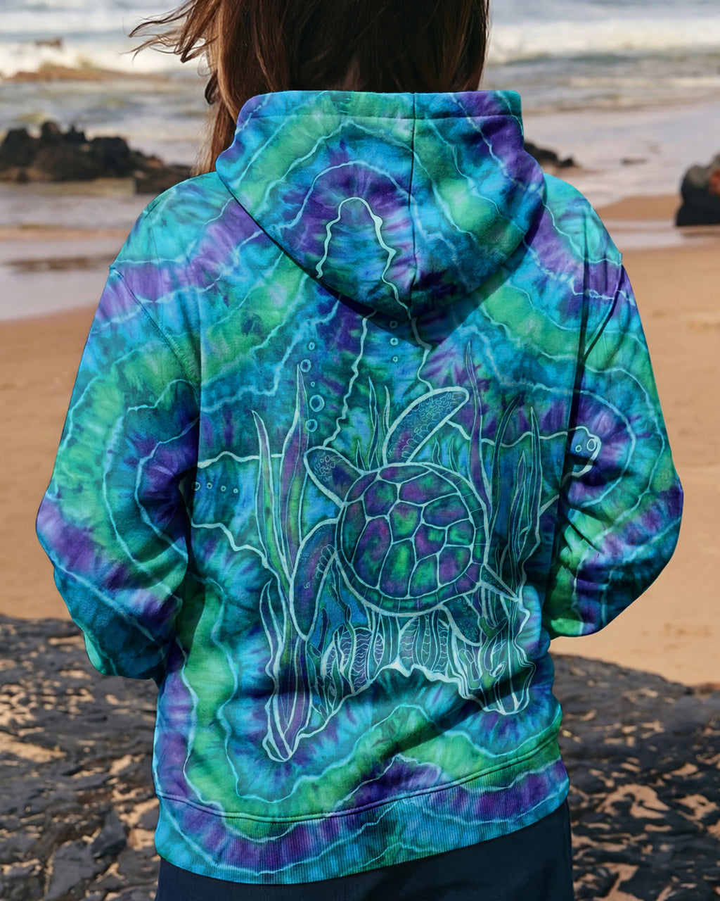 STARFISH TURTLE SWIRL ALL OVER PRINT - TLHN0307261