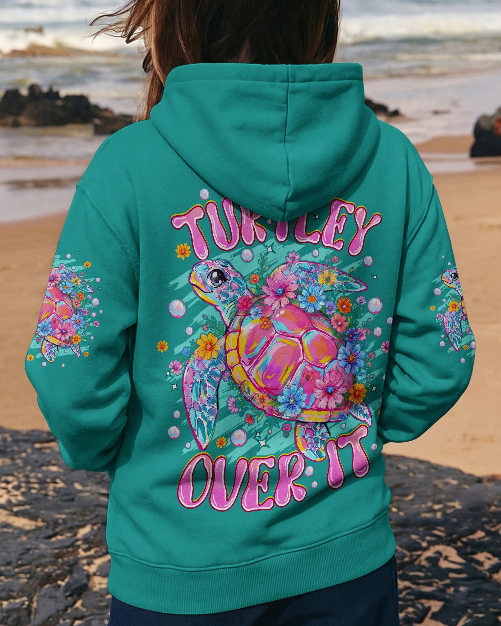 TURTLEY OVER IT ALL OVER PRINT - TYPQ1606264