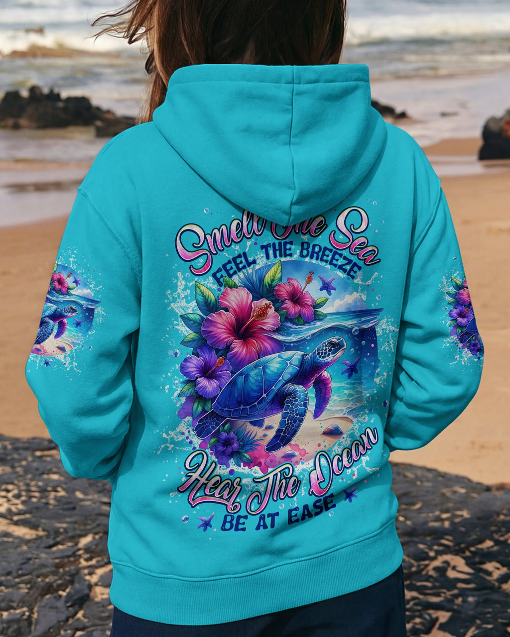 SMELL THE SEA TURTLE ALL OVER PRINT - TYPQ1506261