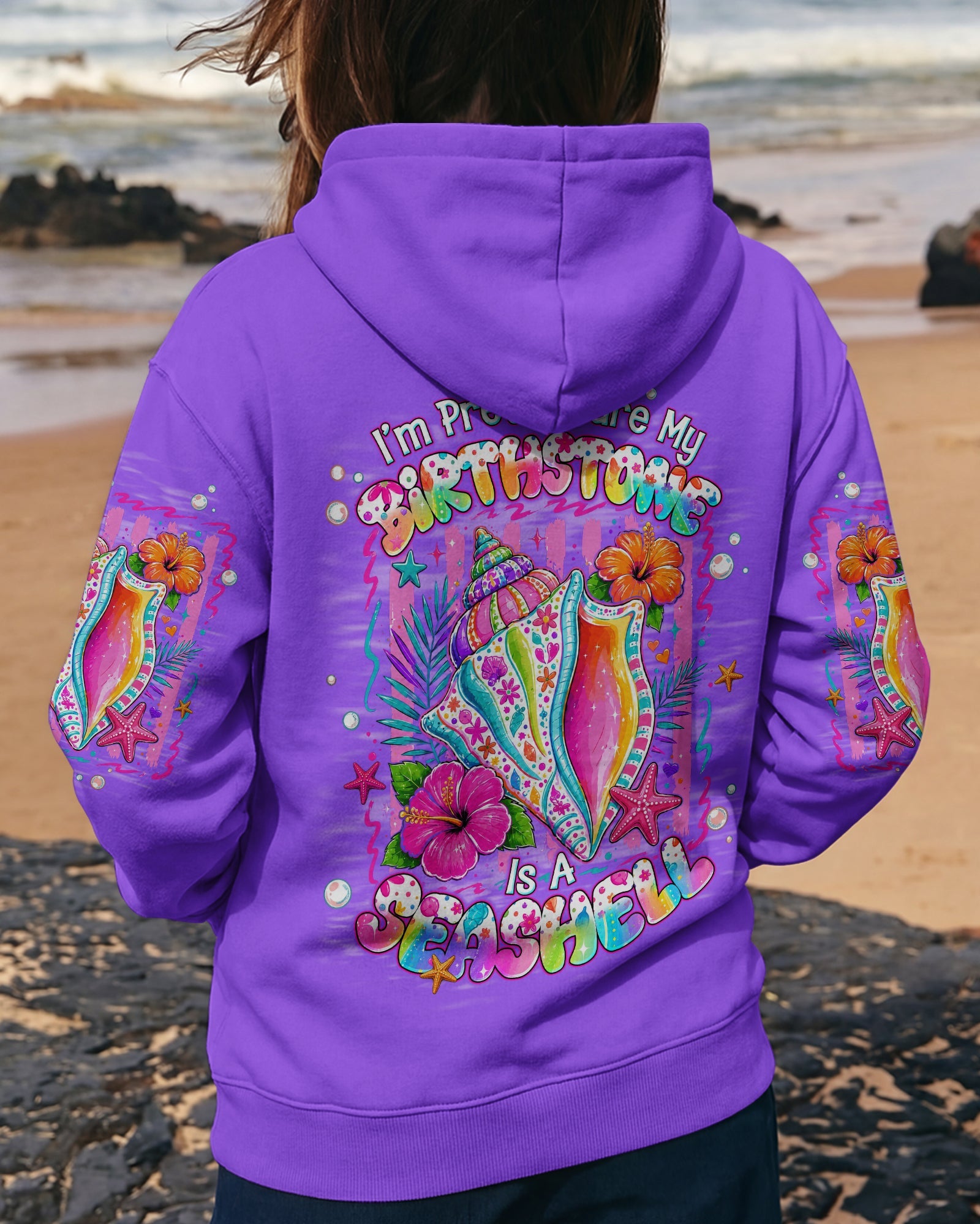 I'M PRETTY SURE MY BIRTHSTONE IS A SEASHELL ALL OVER PRINT - TLNT1007261