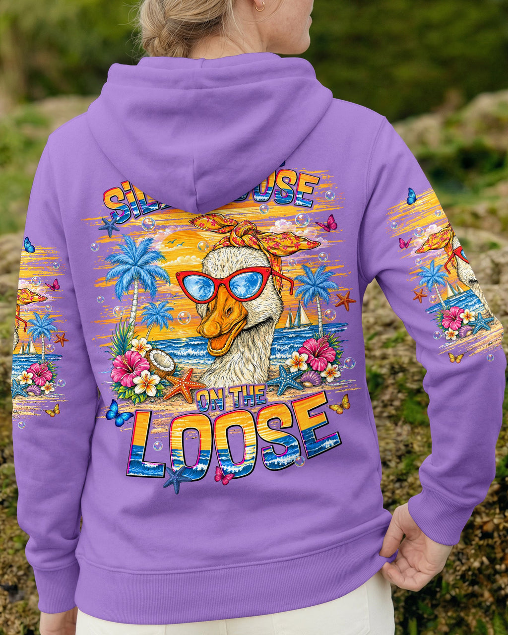 SILLY GOOSE ON THE LOOSE ALL OVER PRINT - TLNT0406262