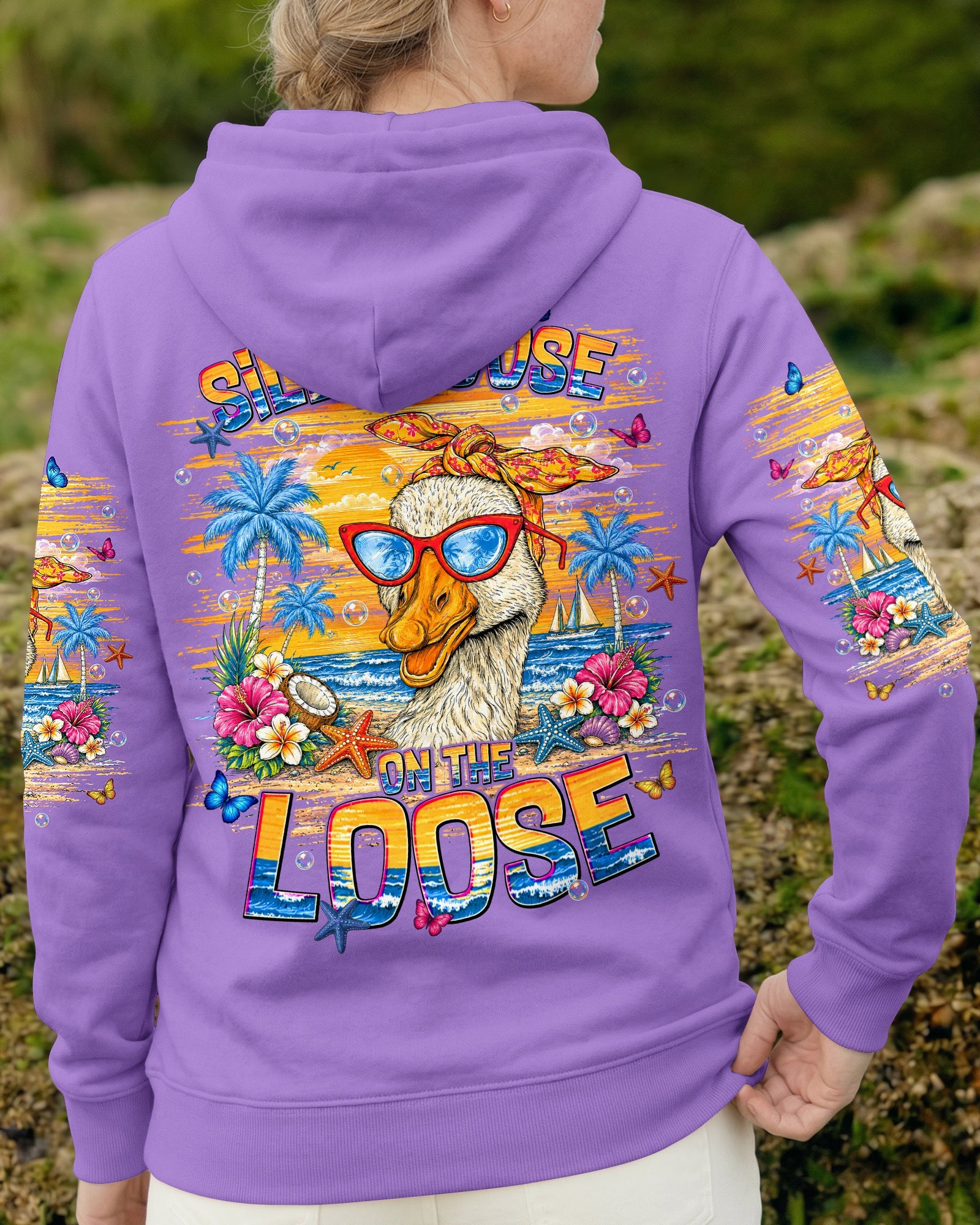 SILLY GOOSE ON THE LOOSE ALL OVER PRINT - TLNT0406262