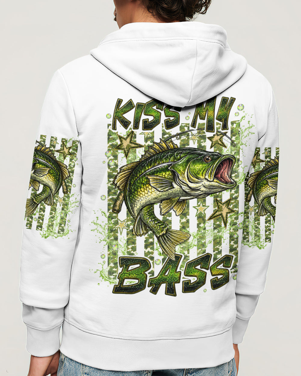 KISS MY BASS FISHING  ALL OVER PRINT - TLNT2905261
