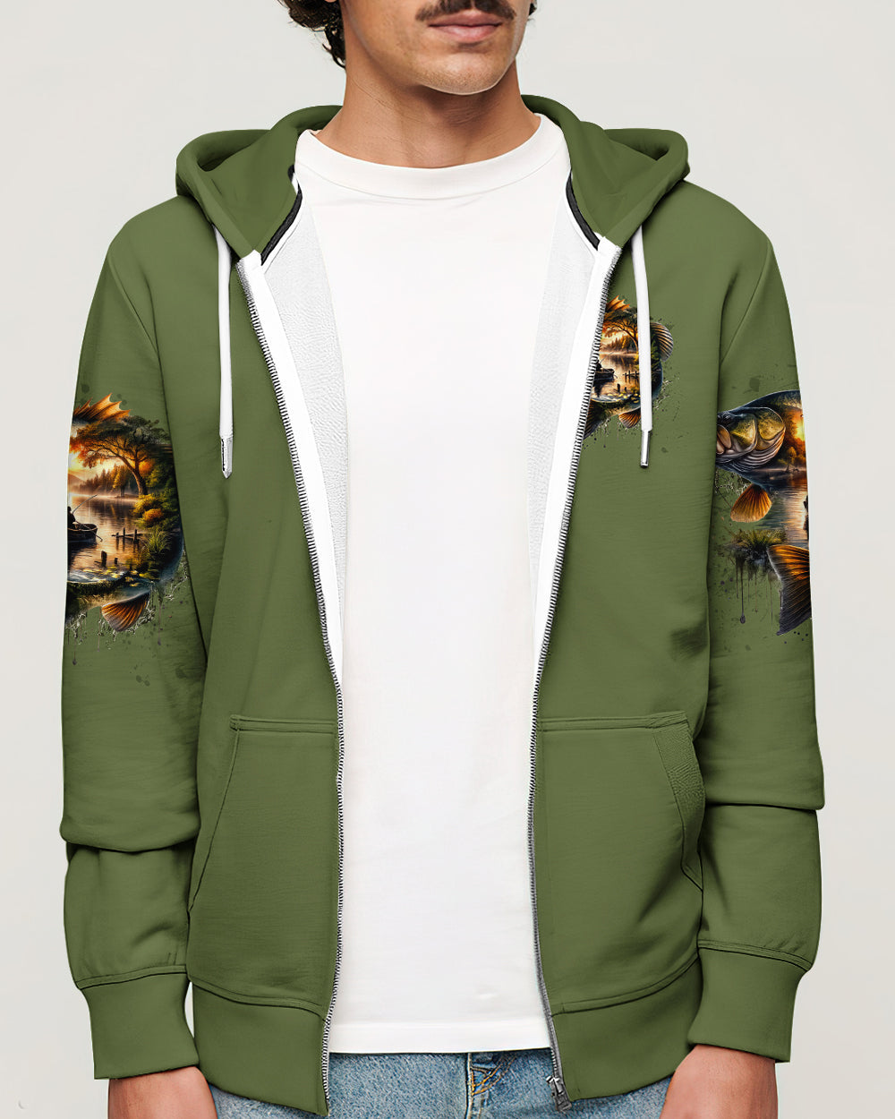 IT'S LAKE TIME FISHING ALL OVER PRINT - TLTW1305263