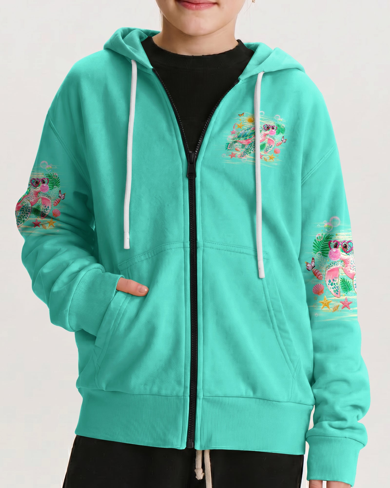 TURTLE KISSES STARFISH WISHES KIDS ALL OVER PRINT - TLHG0906261