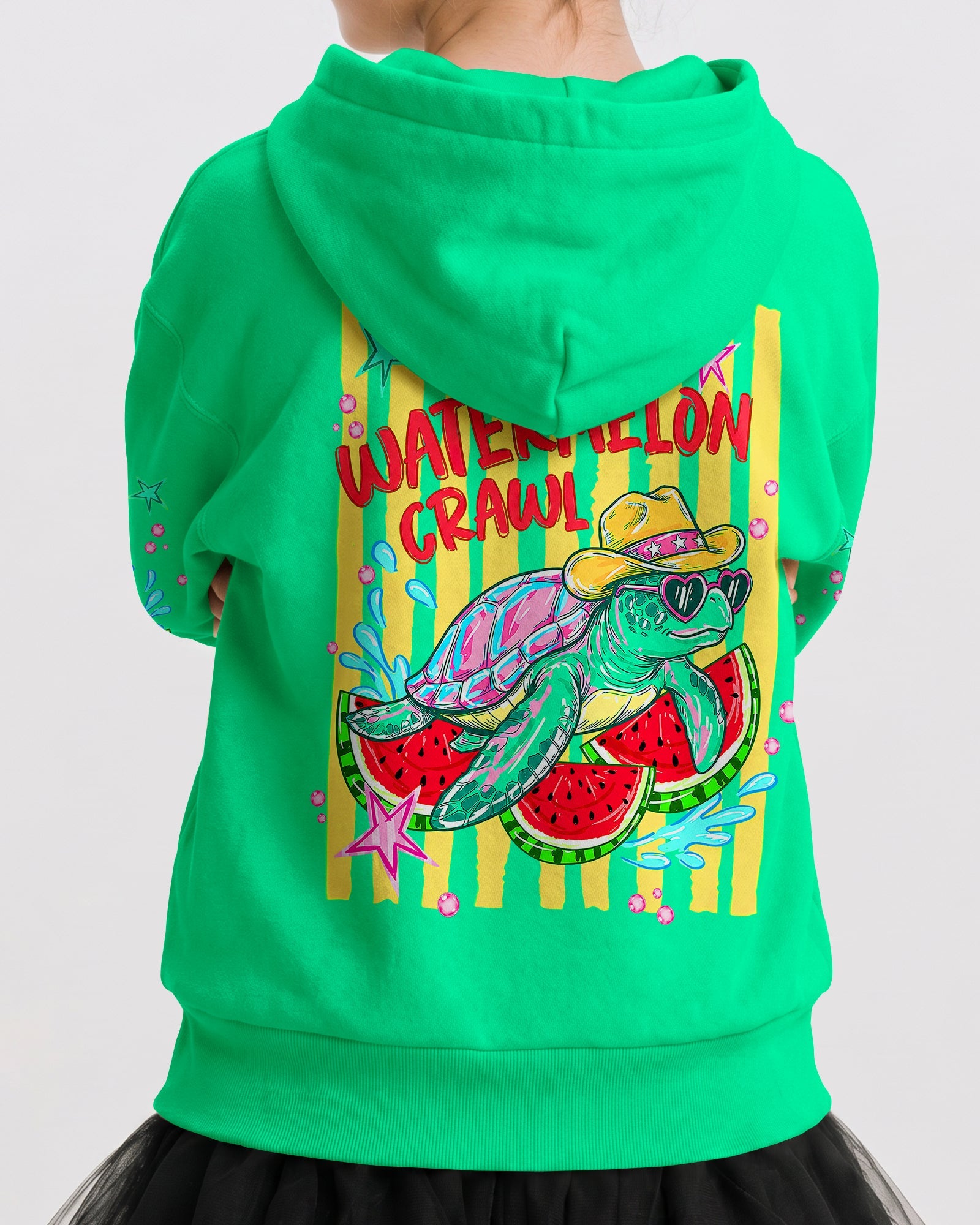 DO THE WATERMELON CRAWL TURTLE KIDS ALL OVER PRINT - TLNT1106261