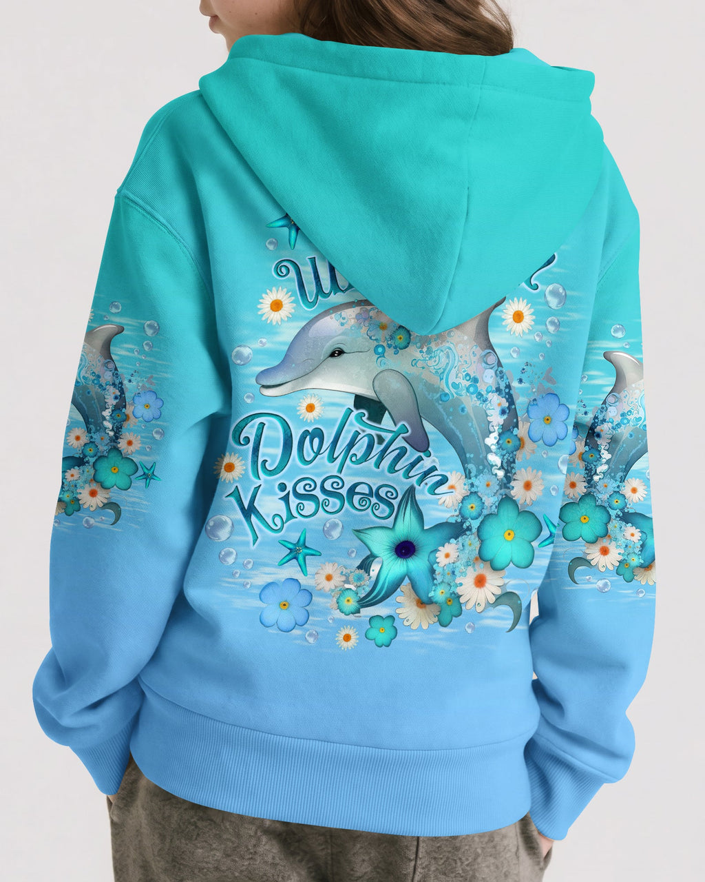 OCEAN WISHES DOLPHIN KISSES KIDS ALL OVER PRINT - TLNO2905262