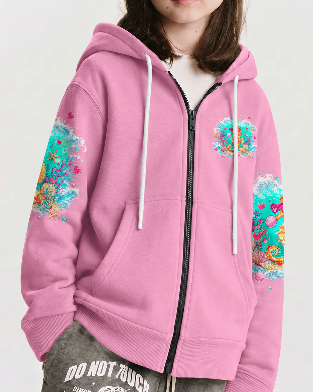 SMELL THE SEA FEEL THE BREEZE SEAHORSE KIDS ALL OVER PRINT - TLTW0806263