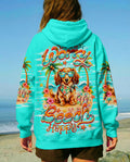 DON'T WORRY  LONG-HAIRED DACHSHUND DOG  ALL OVER PRINT - TLNO0705262