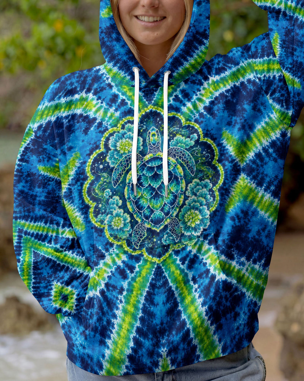 SEA TURTLE OCEAN BLOOM ALL OVER PRINT - KMTM1806263