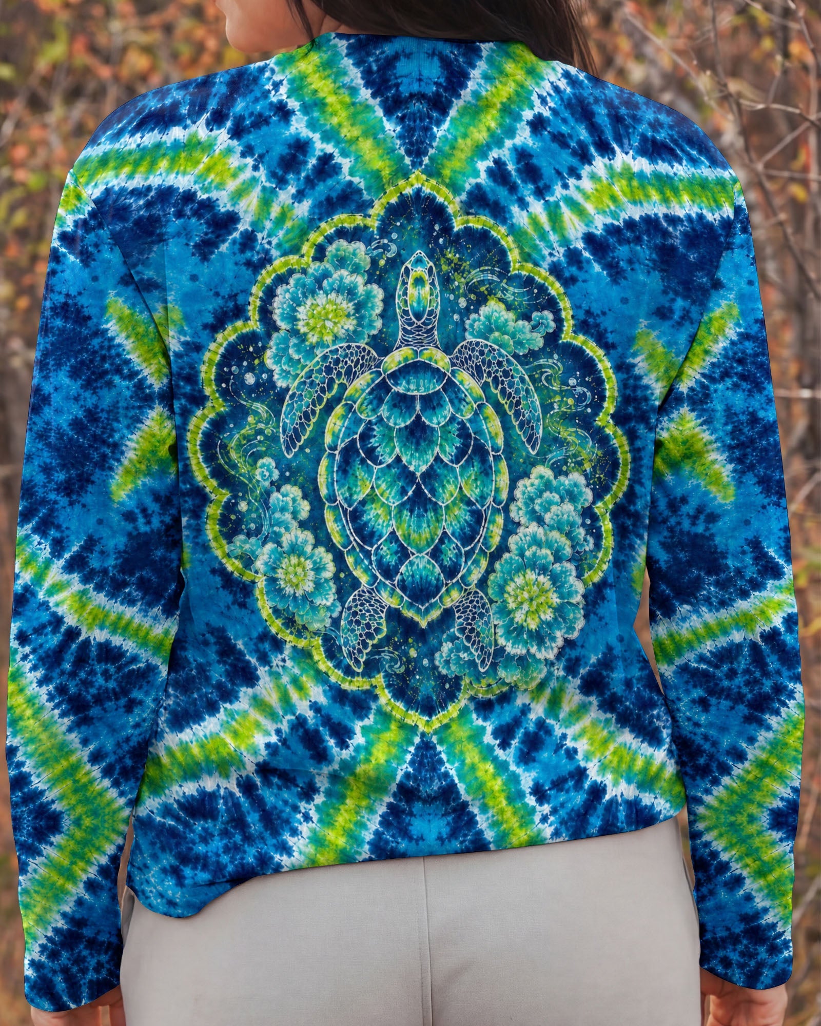 SEA TURTLE OCEAN BLOOM ALL OVER PRINT - KMTM1806263