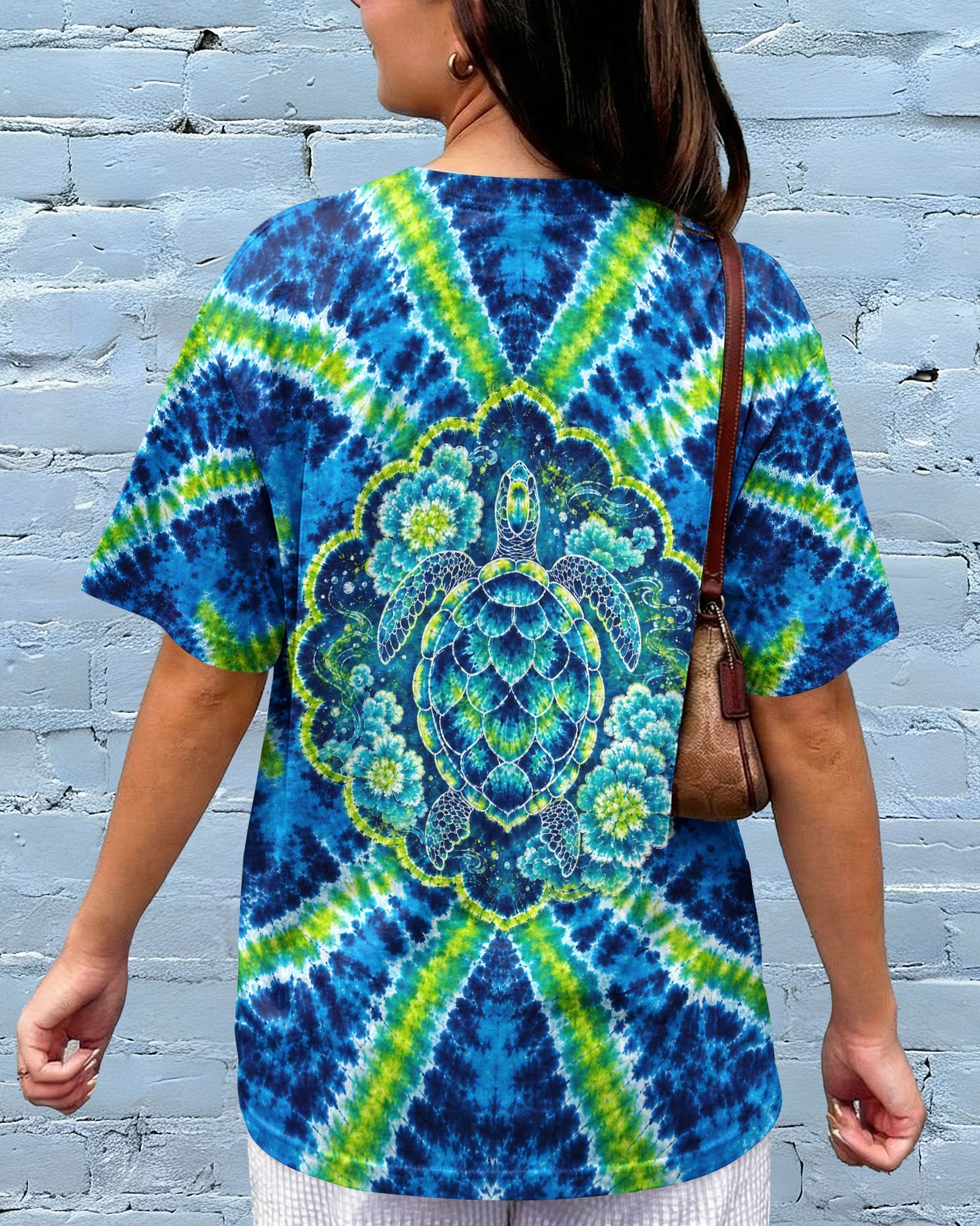 SEA TURTLE OCEAN BLOOM ALL OVER PRINT - KMTM1806263