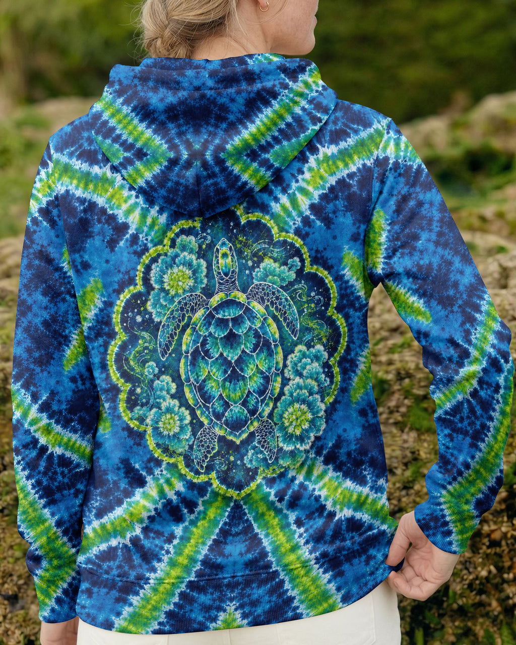 SEA TURTLE OCEAN BLOOM ALL OVER PRINT - KMTM1806263