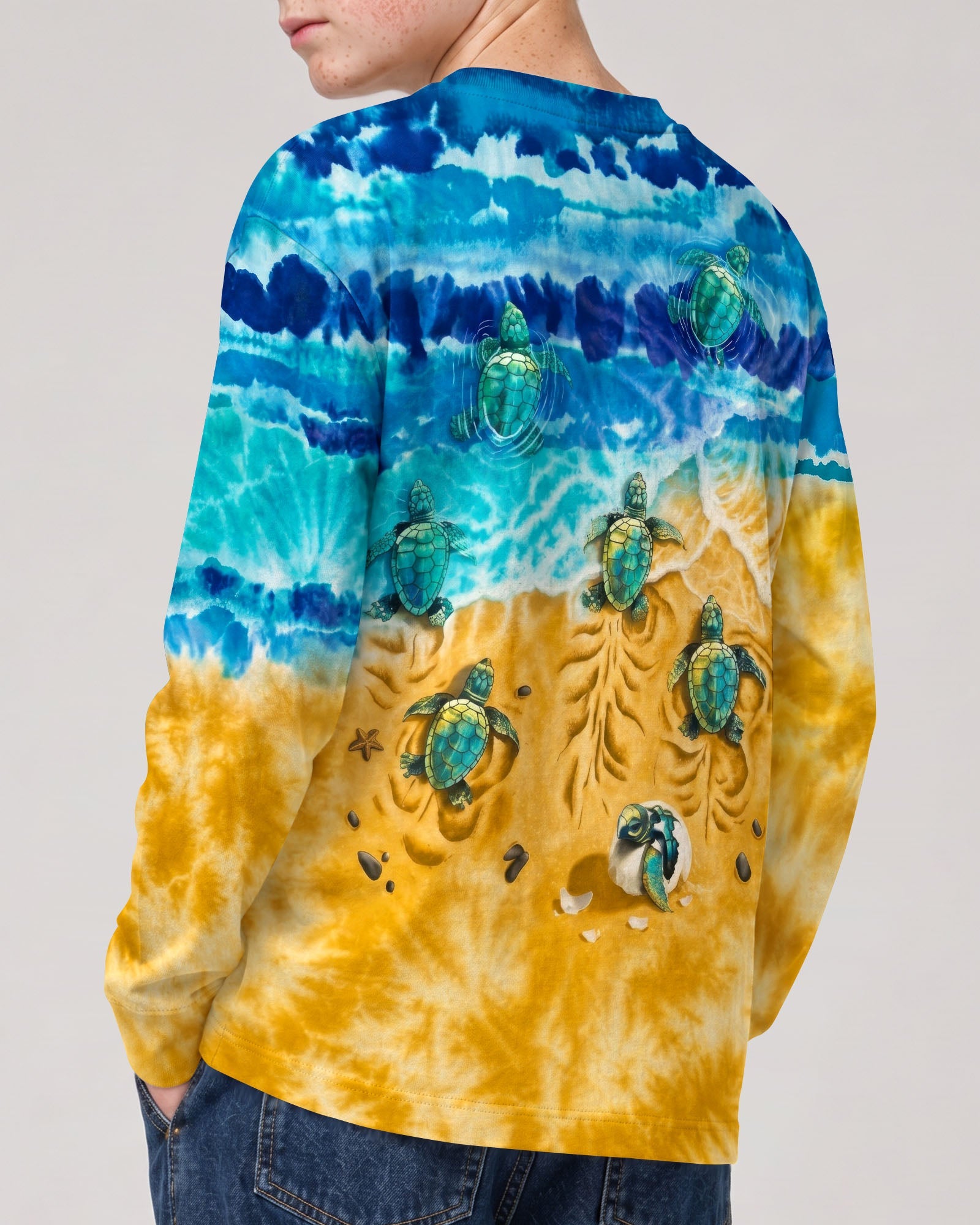 SEA TURTLE JOURNEY KIDS ALL OVER PRINT - RI0506261