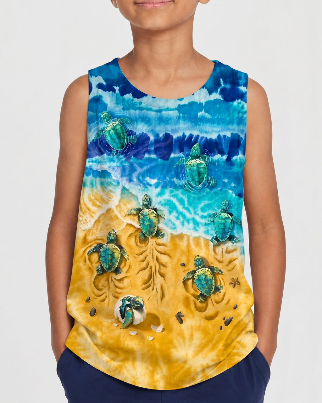SEA TURTLE JOURNEY KIDS ALL OVER PRINT - RI0506261