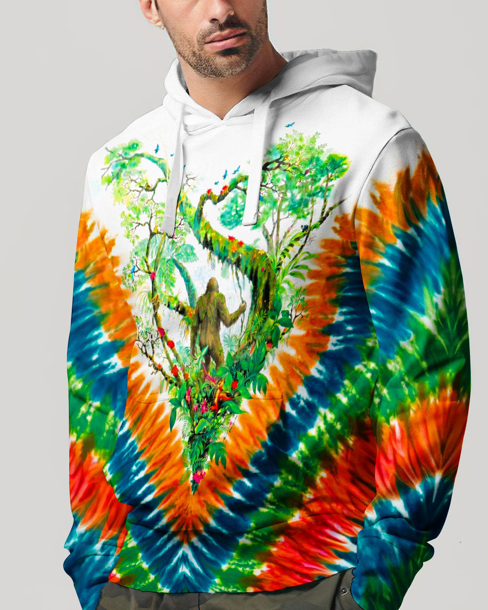 RAINFOREST BIGFOOT SWIRL ALL OVER PRINT - RI0506262