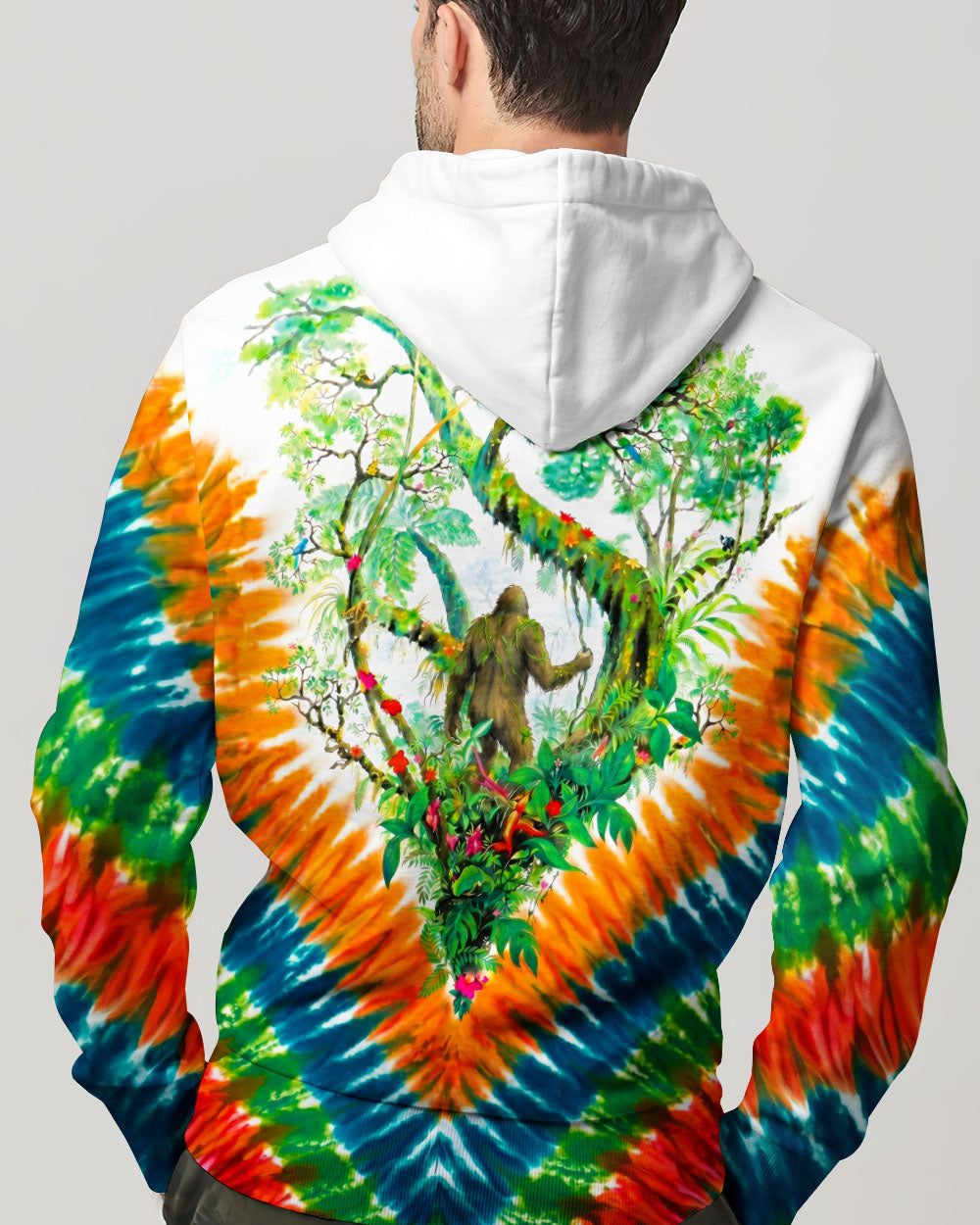 RAINFOREST BIGFOOT SWIRL ALL OVER PRINT - RI0506262