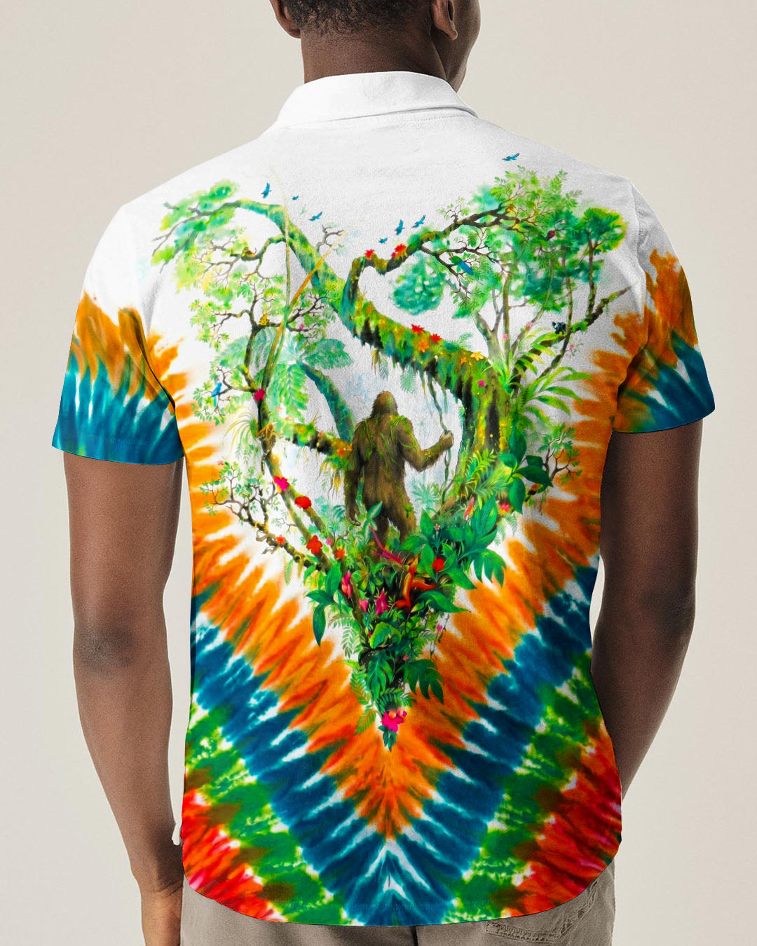 RAINFOREST BIGFOOT SWIRL ALL OVER PRINT - RI0506262