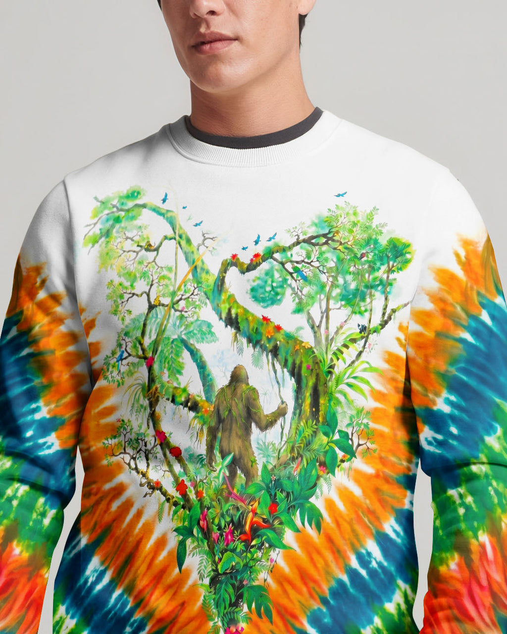 RAINFOREST BIGFOOT SWIRL ALL OVER PRINT - RI0506262