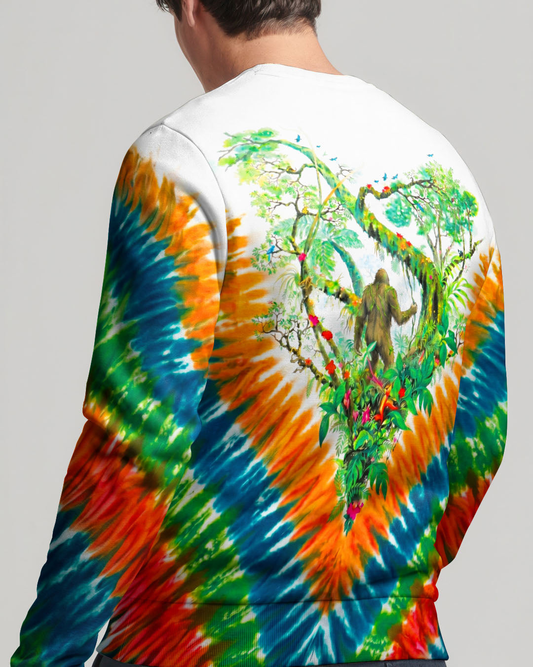 RAINFOREST BIGFOOT SWIRL ALL OVER PRINT - RI0506262