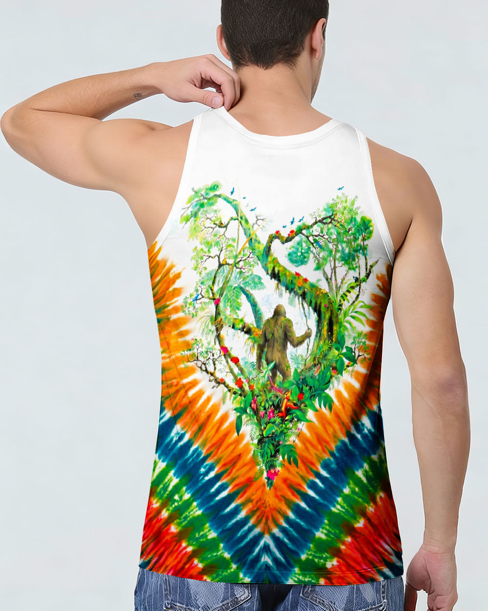 RAINFOREST BIGFOOT SWIRL ALL OVER PRINT - RI0506262