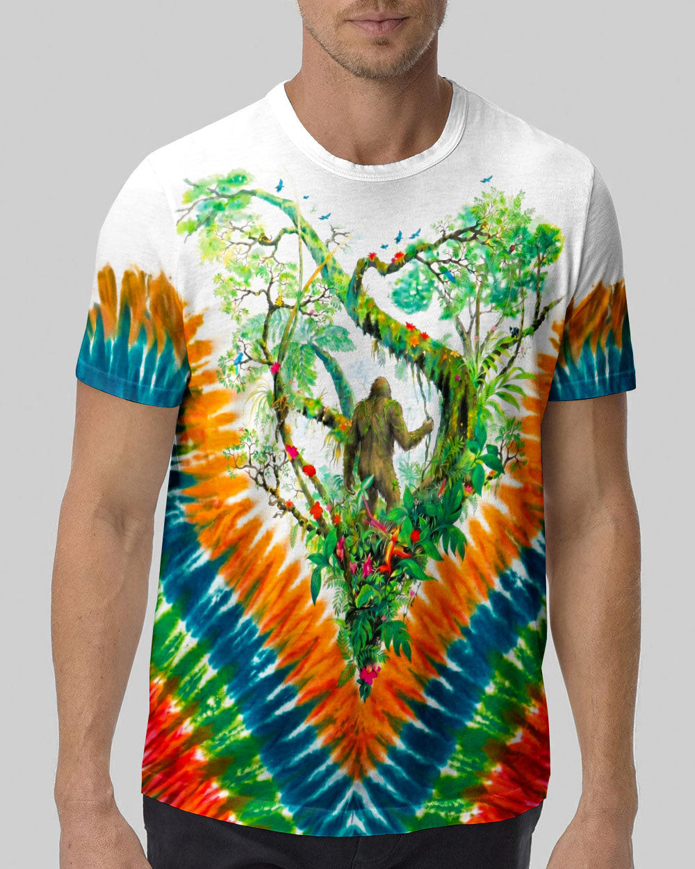 RAINFOREST BIGFOOT SWIRL ALL OVER PRINT - RI0506262