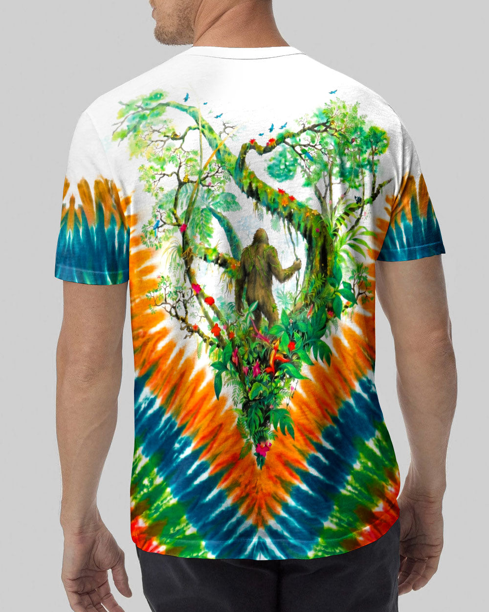 RAINFOREST BIGFOOT SWIRL ALL OVER PRINT - RI0506262
