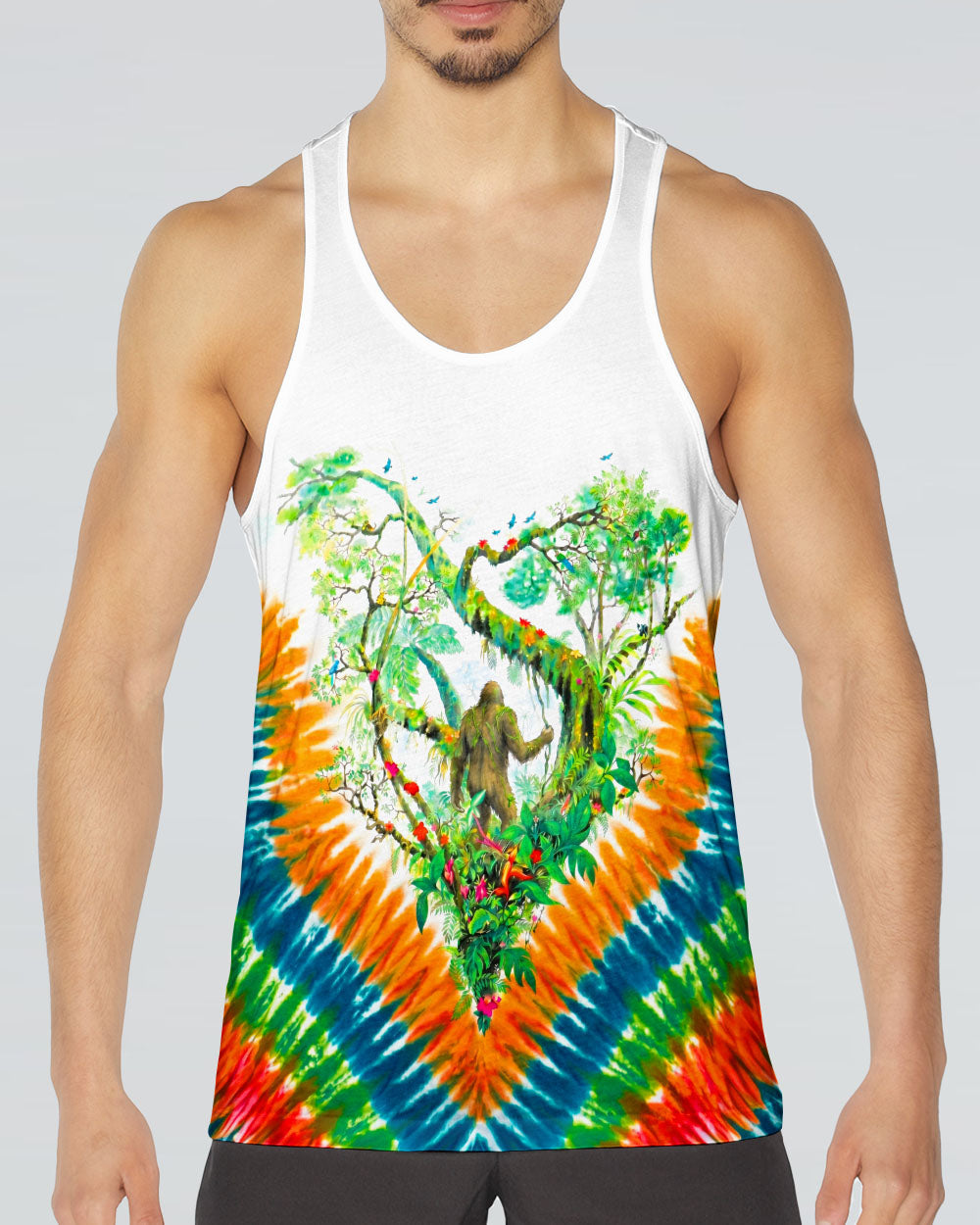 RAINFOREST BIGFOOT SWIRL ALL OVER PRINT - RI0506262