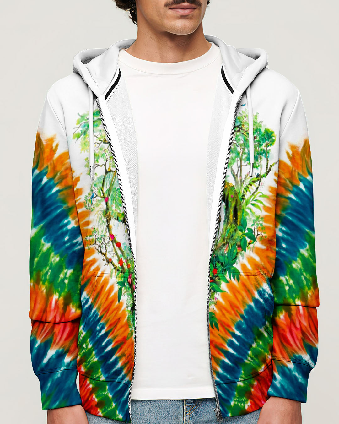 RAINFOREST BIGFOOT SWIRL ALL OVER PRINT - RI0506262