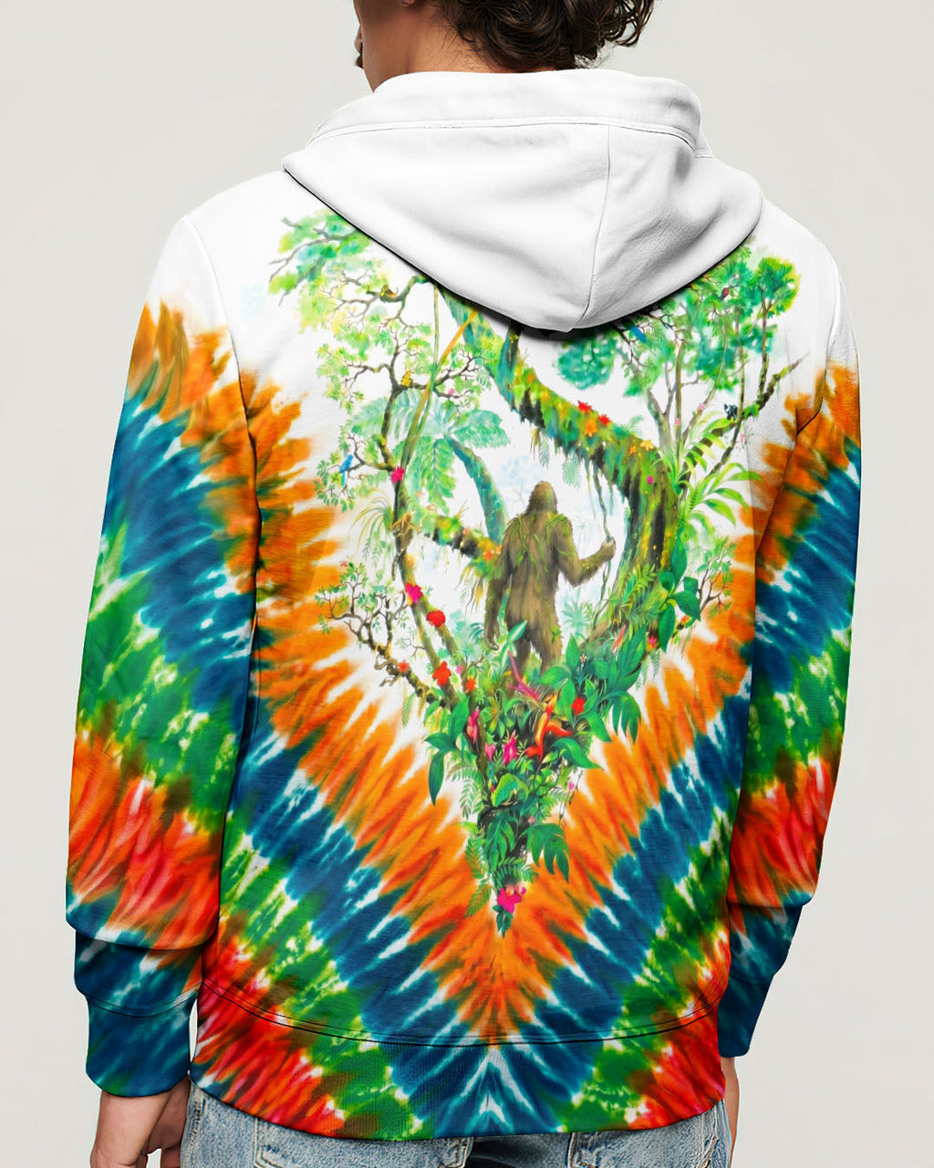 RAINFOREST BIGFOOT SWIRL ALL OVER PRINT - RI0506262
