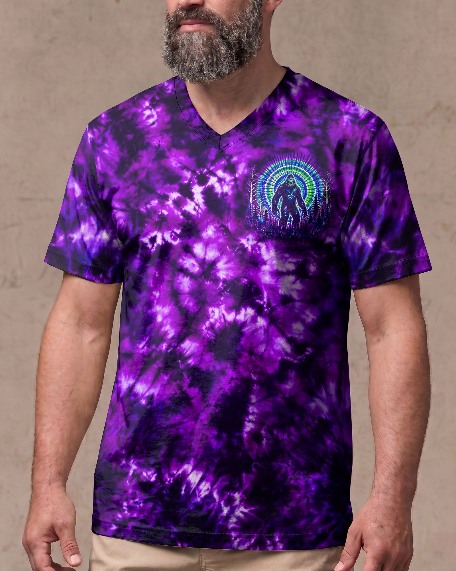 HELLO DARKNESS MY OLD FRIEND BIGFOOT ALL OVER PRINT - RI1107261