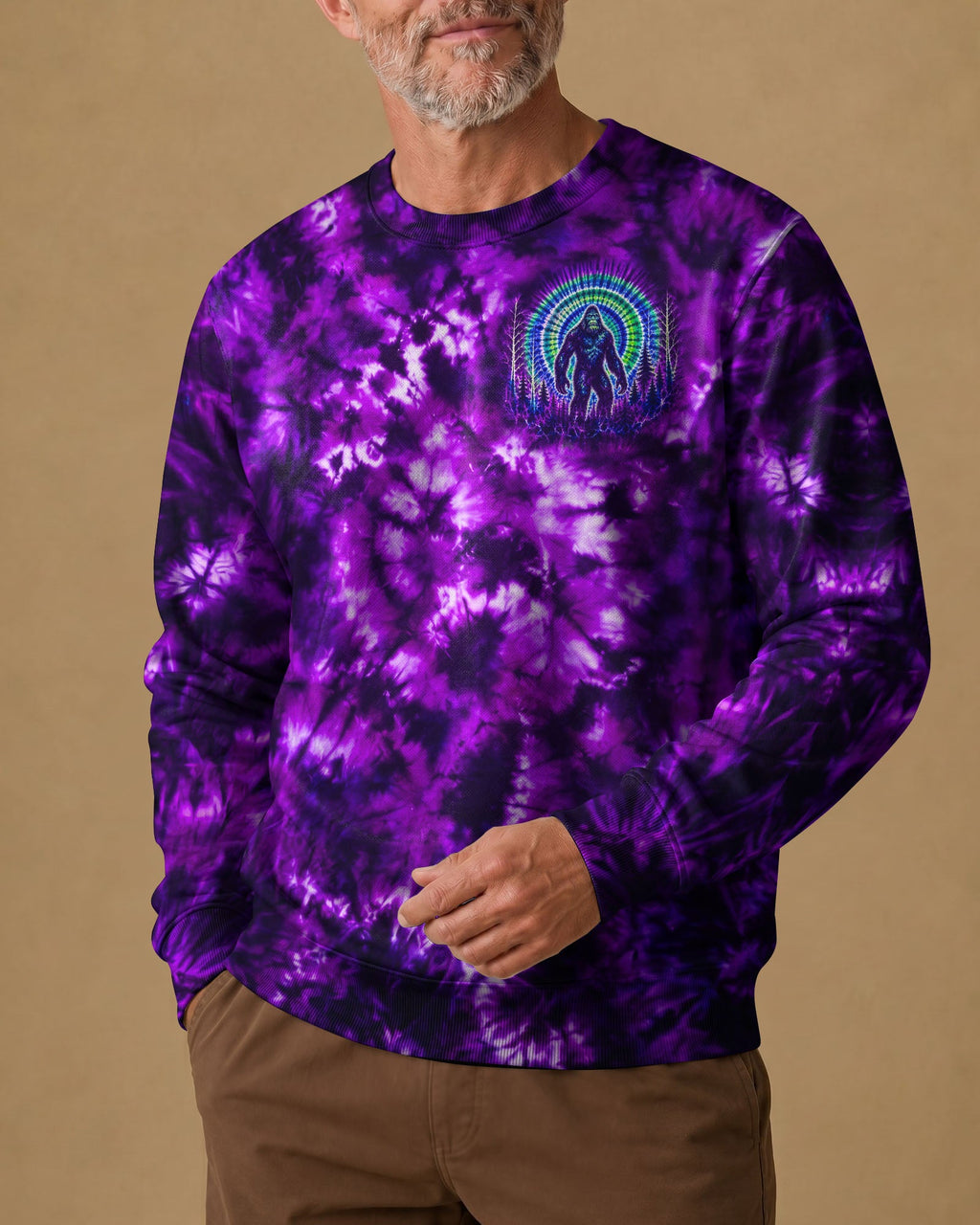 HELLO DARKNESS MY OLD FRIEND BIGFOOT ALL OVER PRINT - RI1107261