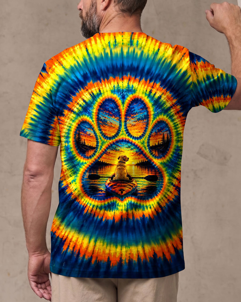 PAW PRINT DOG KAYAK BURST ALL OVER PRINT - TLHG0307262