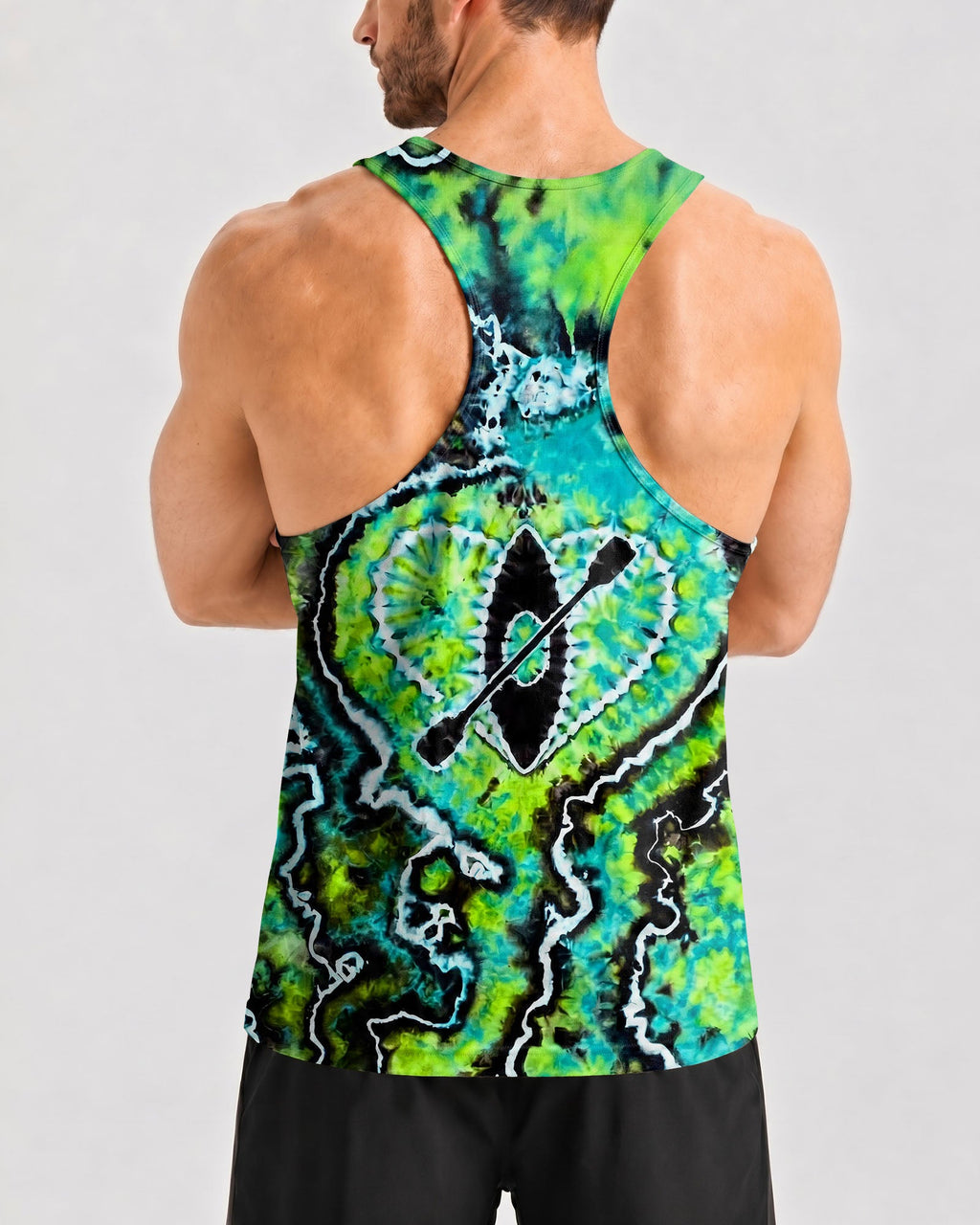 KAYAK LAKE DAY BURST PATTERN ALL OVER PRINT - TLHG1506263