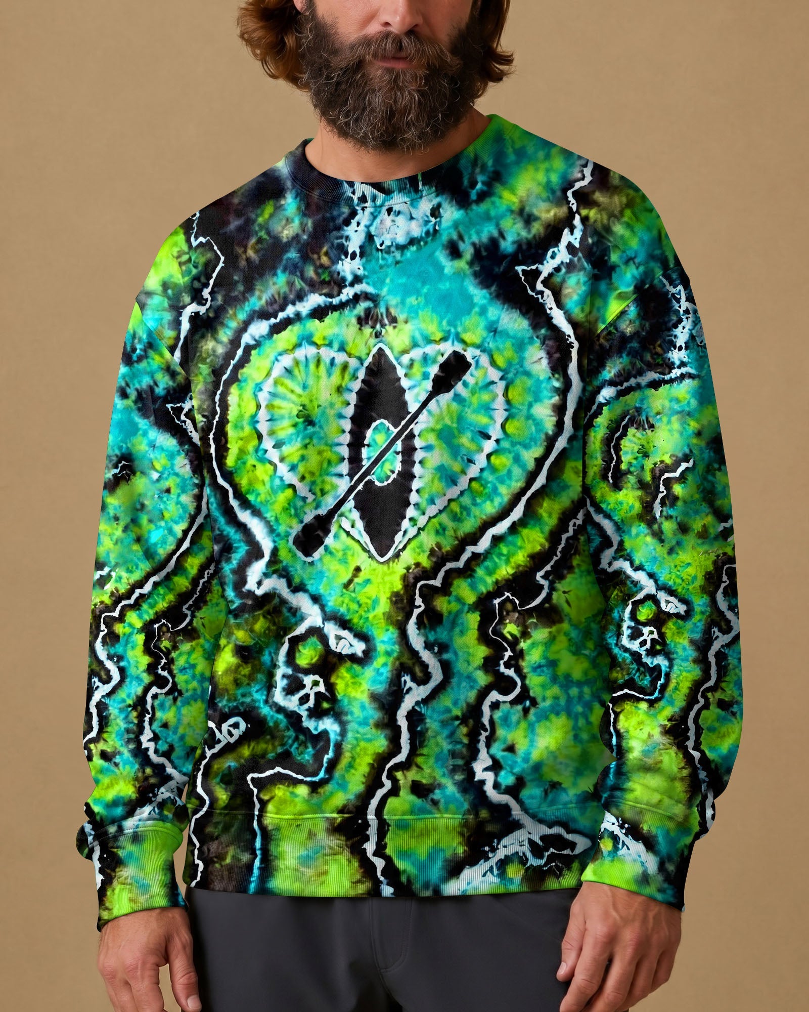 KAYAK LAKE DAY BURST PATTERN ALL OVER PRINT - TLHG1506263