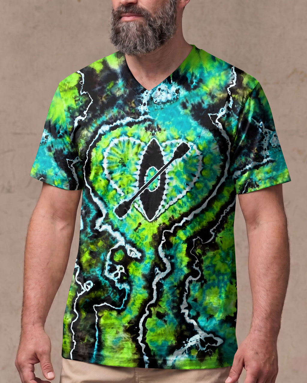 KAYAK LAKE DAY BURST PATTERN ALL OVER PRINT - TLHG1506263