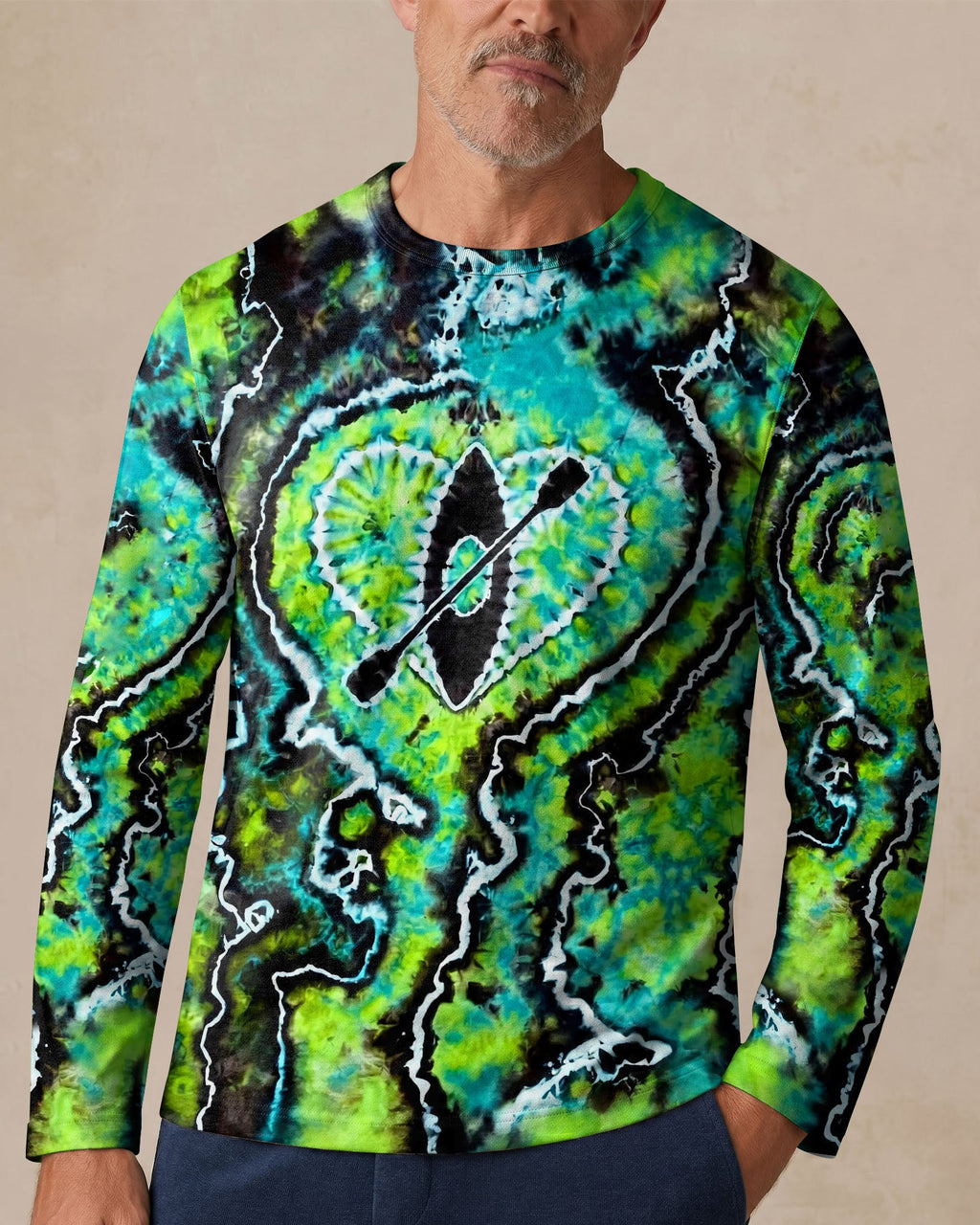 KAYAK LAKE DAY BURST PATTERN ALL OVER PRINT - TLHG1506263
