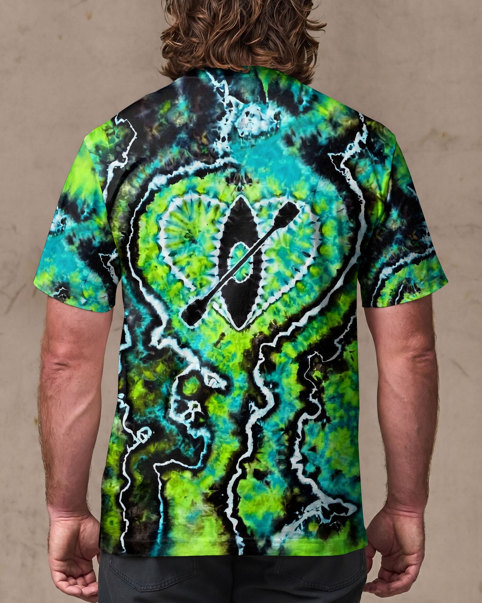 KAYAK LAKE DAY BURST PATTERN ALL OVER PRINT - TLHG1506263