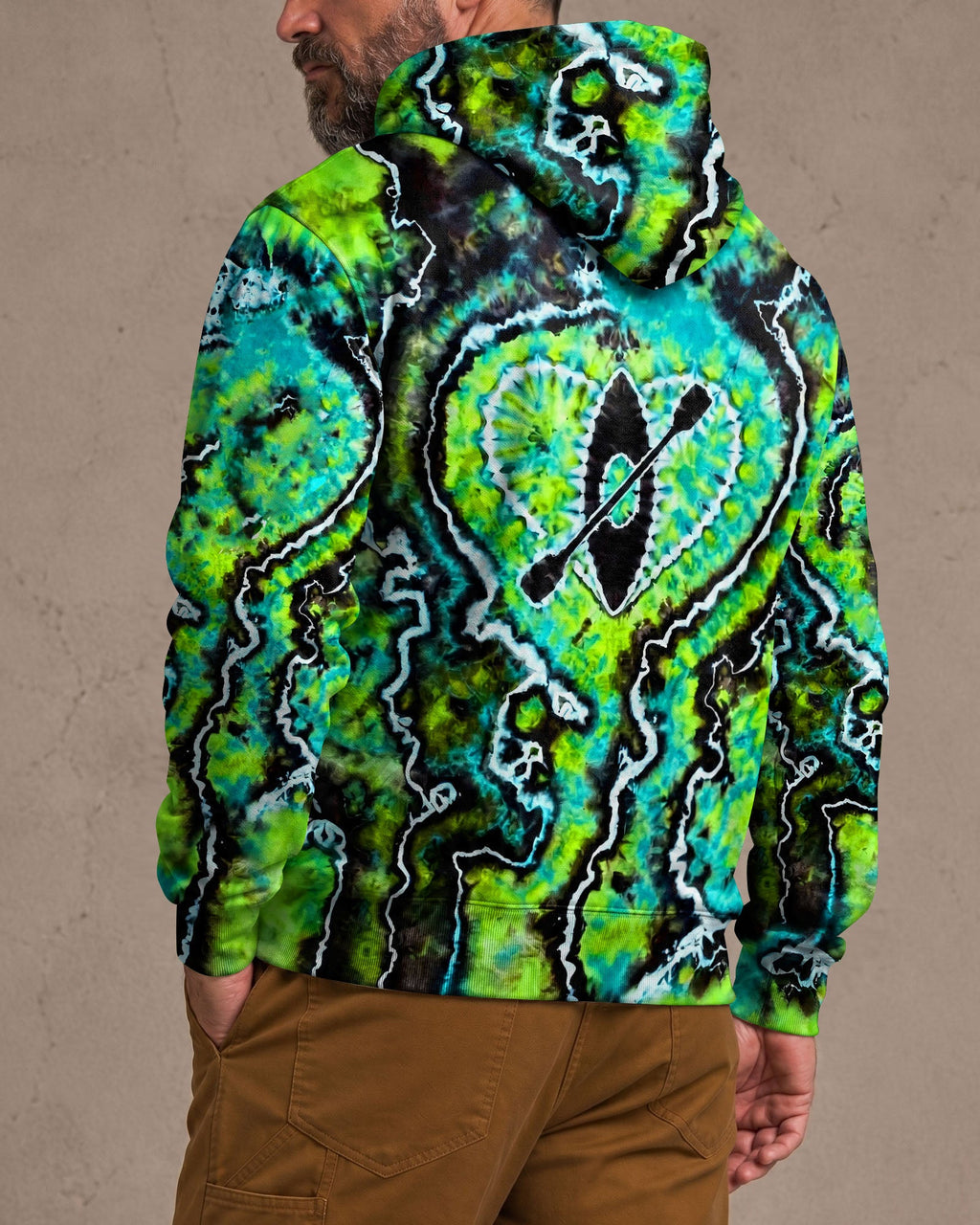 KAYAK LAKE DAY BURST PATTERN ALL OVER PRINT - TLHG1506263