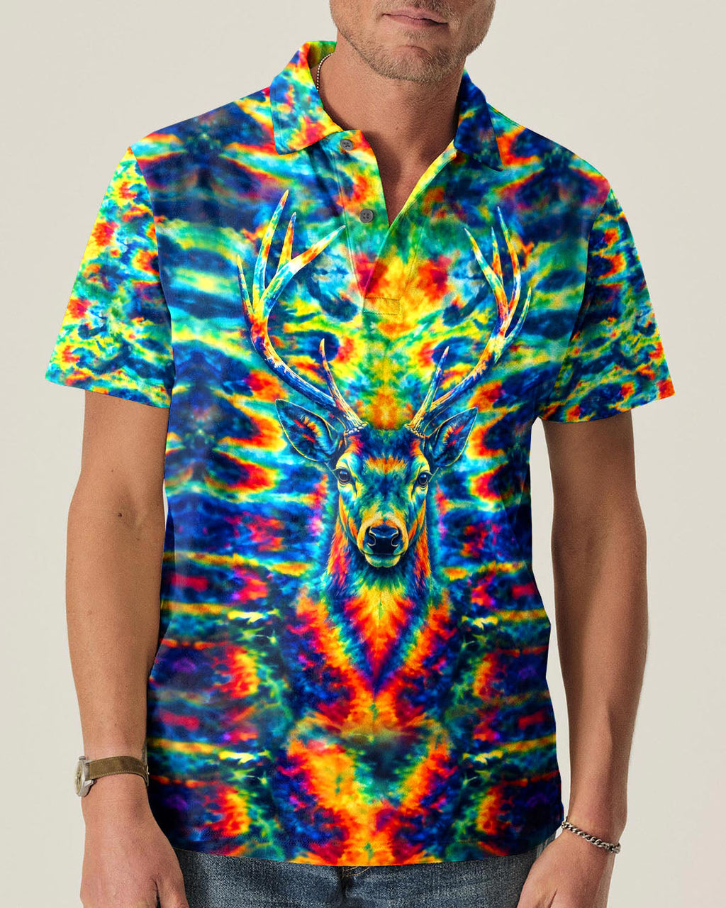 THE CLOSER I GET TO NATURE DEER  ALL OVER PRINT   - TLHG2705262