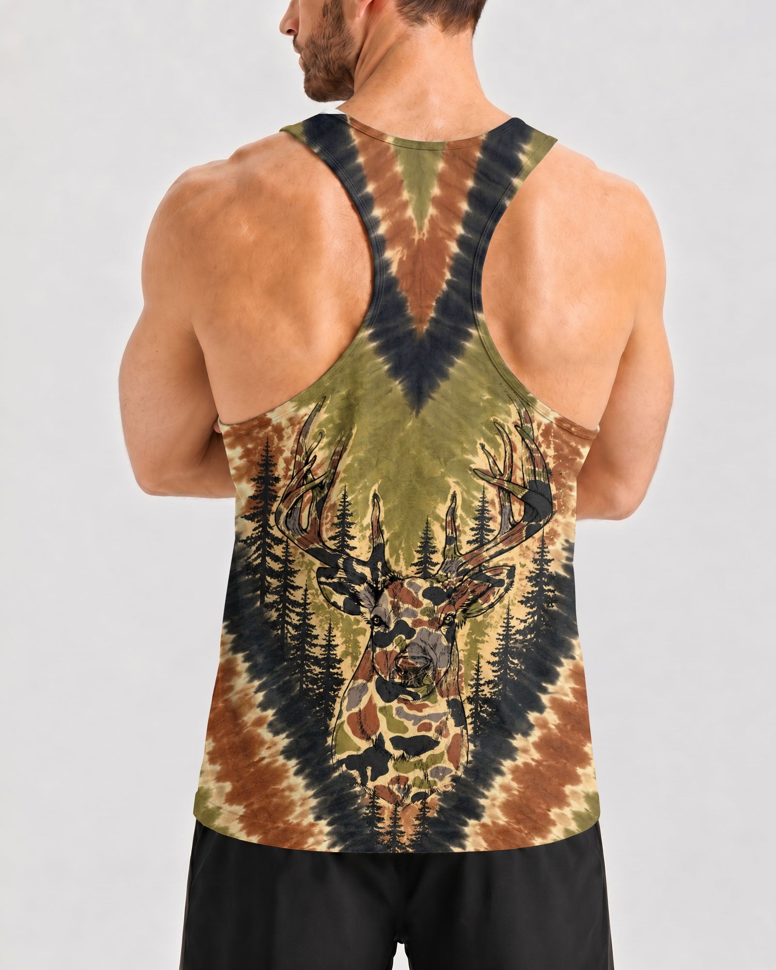 DEER HUNTING CAMOUFLAGE V PATTERN ALL OVER PRINT  - TLHN0607262
