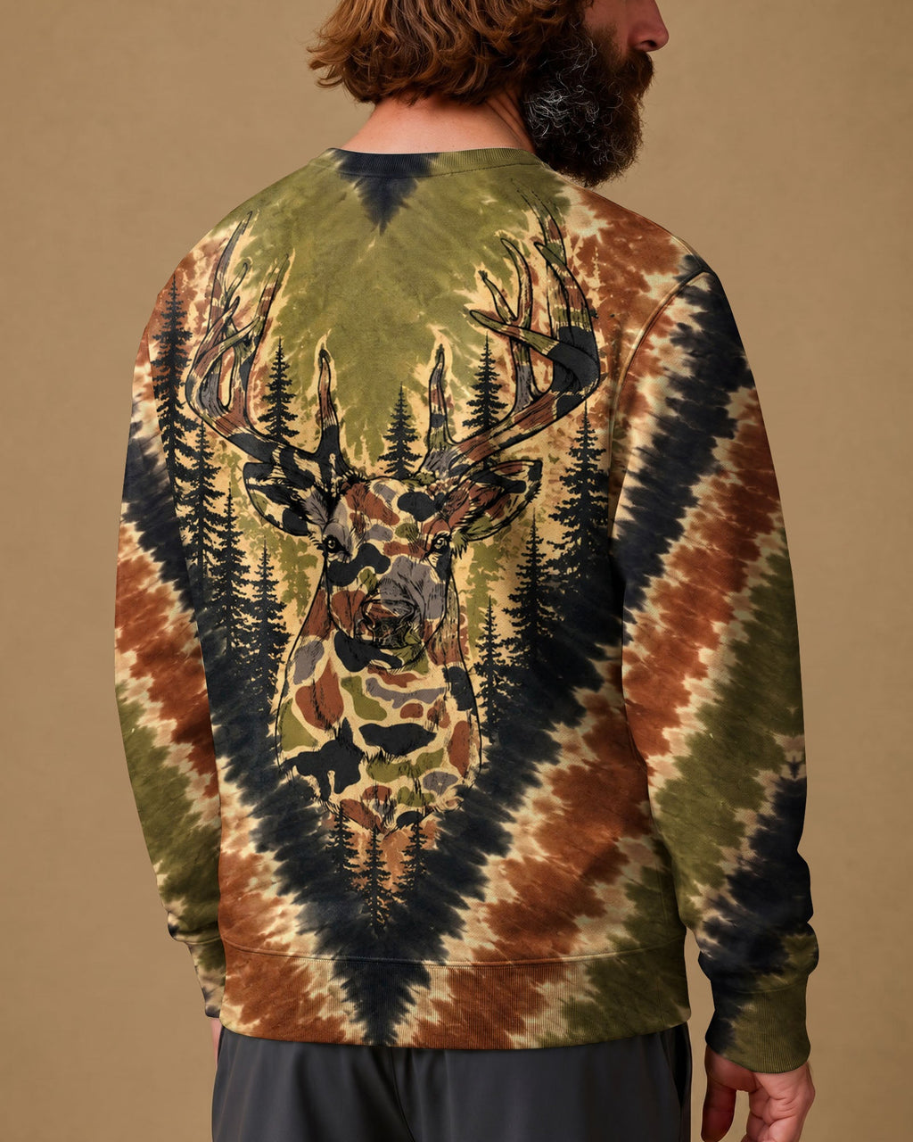 DEER HUNTING CAMOUFLAGE V PATTERN ALL OVER PRINT  - TLHN0607262