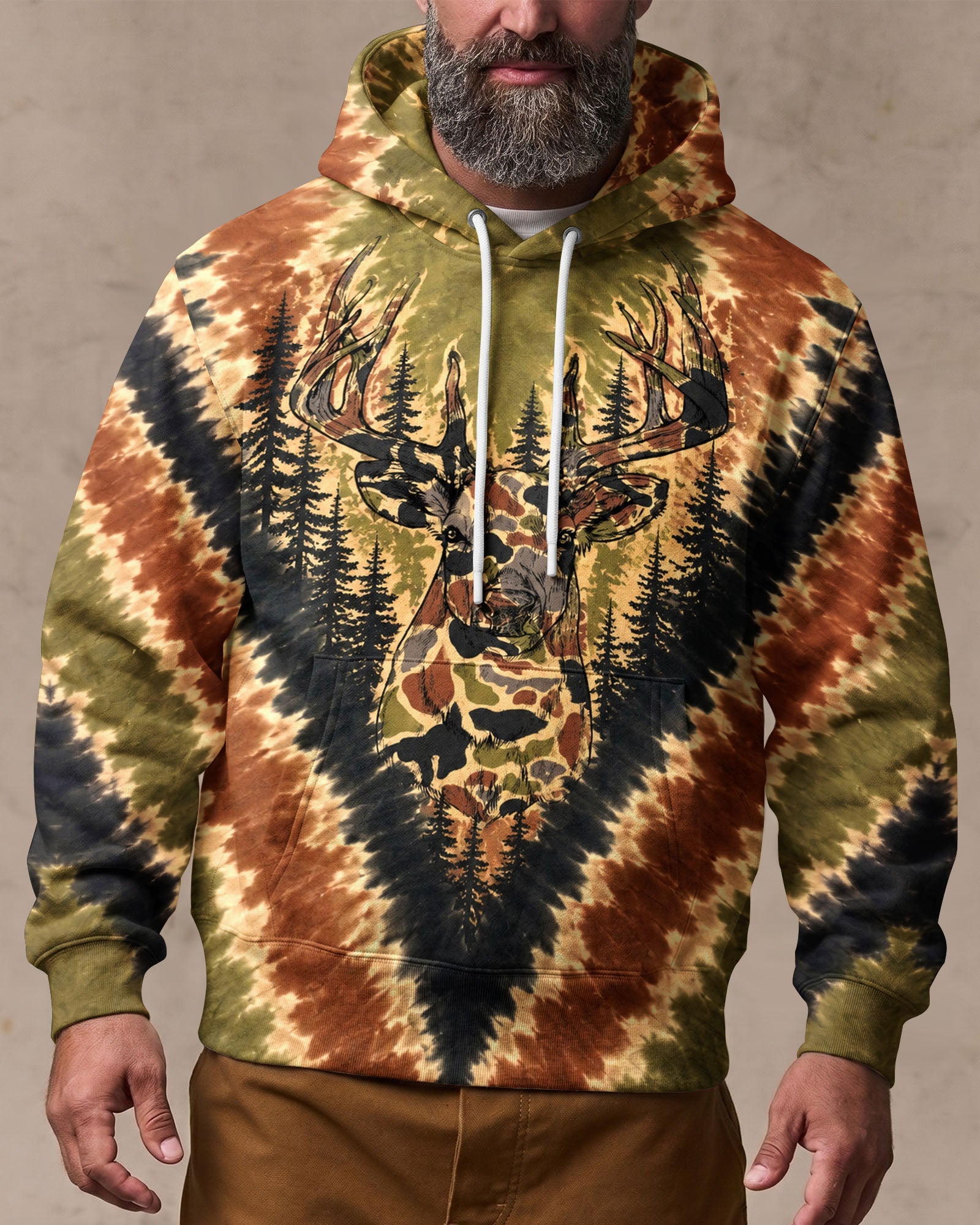 DEER HUNTING CAMOUFLAGE V PATTERN ALL OVER PRINT  - TLHN0607262