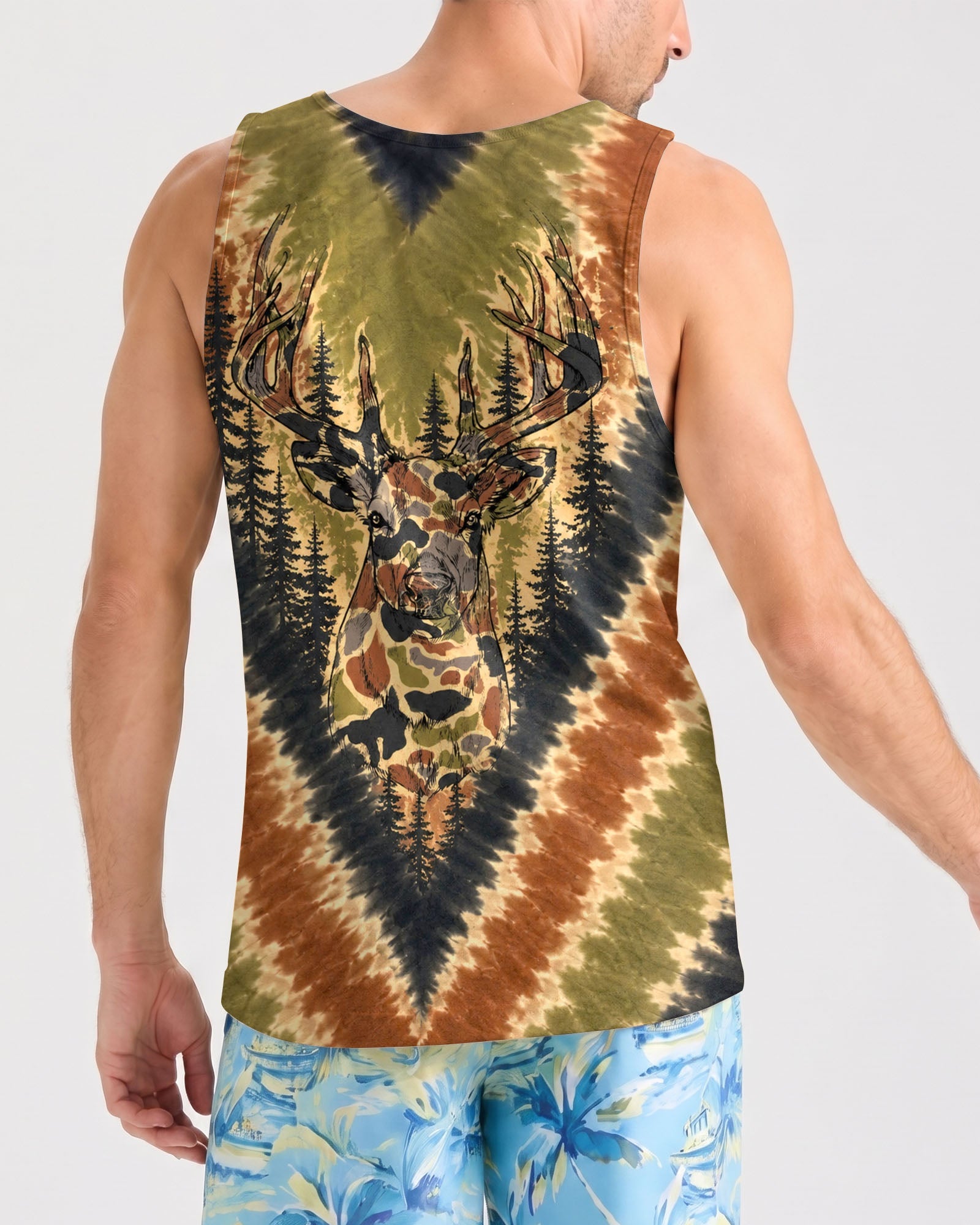 DEER HUNTING CAMOUFLAGE V PATTERN ALL OVER PRINT  - TLHN0607262