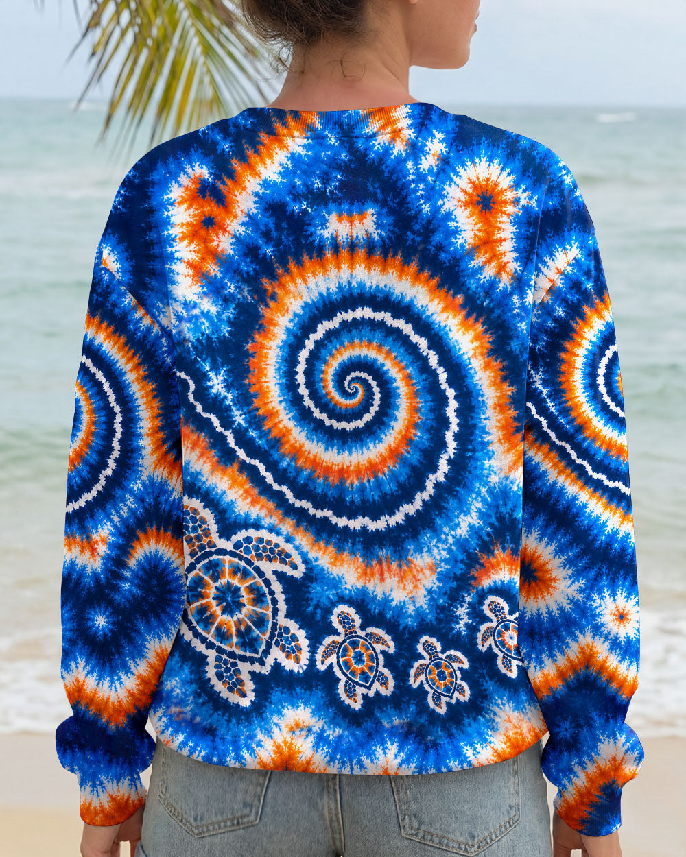 TURTLES WAVES SWIRL ALL OVER PRINT  - TLHN0705261