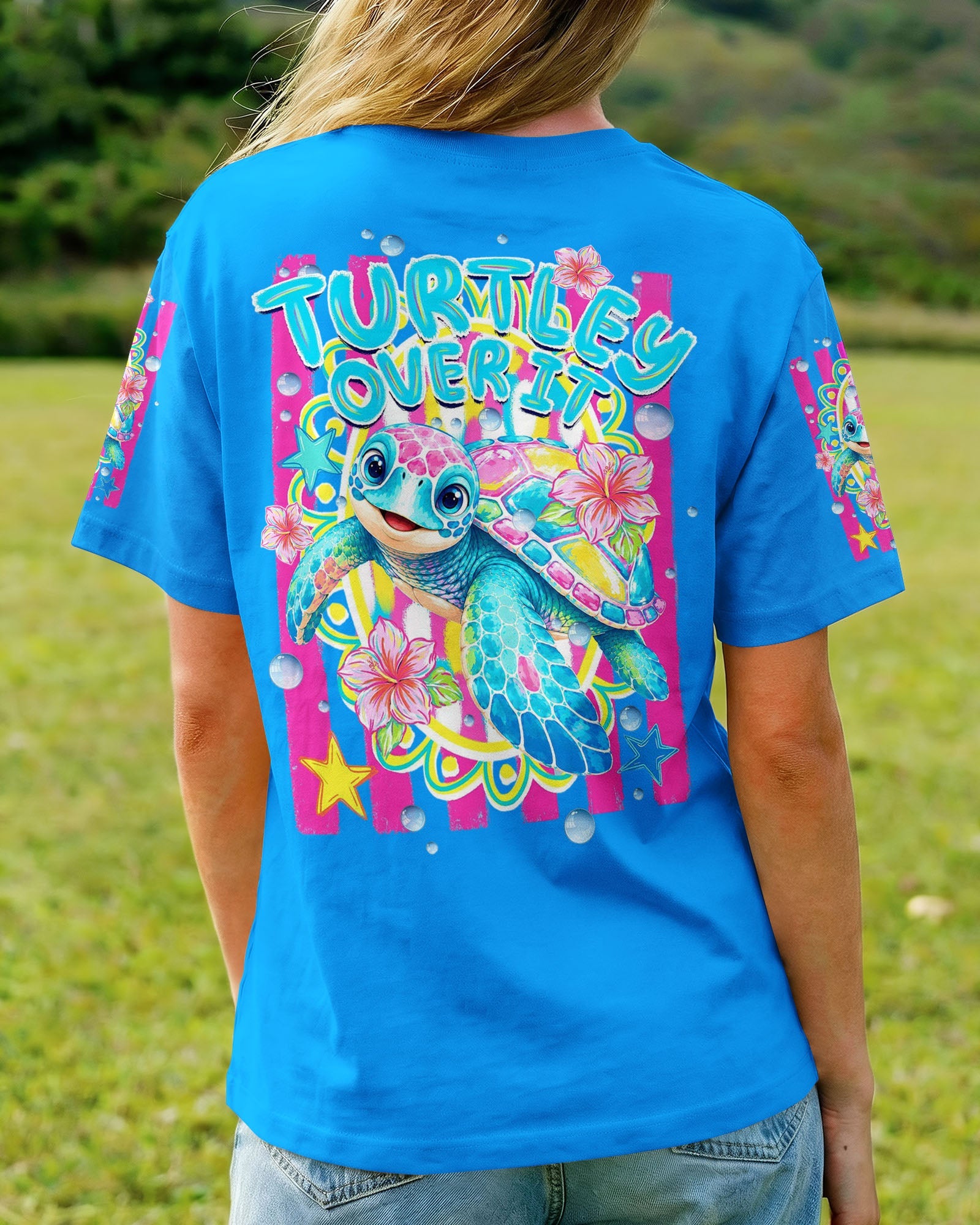 TURTLEY OVER IT TURTLE ALL OVER PRINT -  TLHN1106263