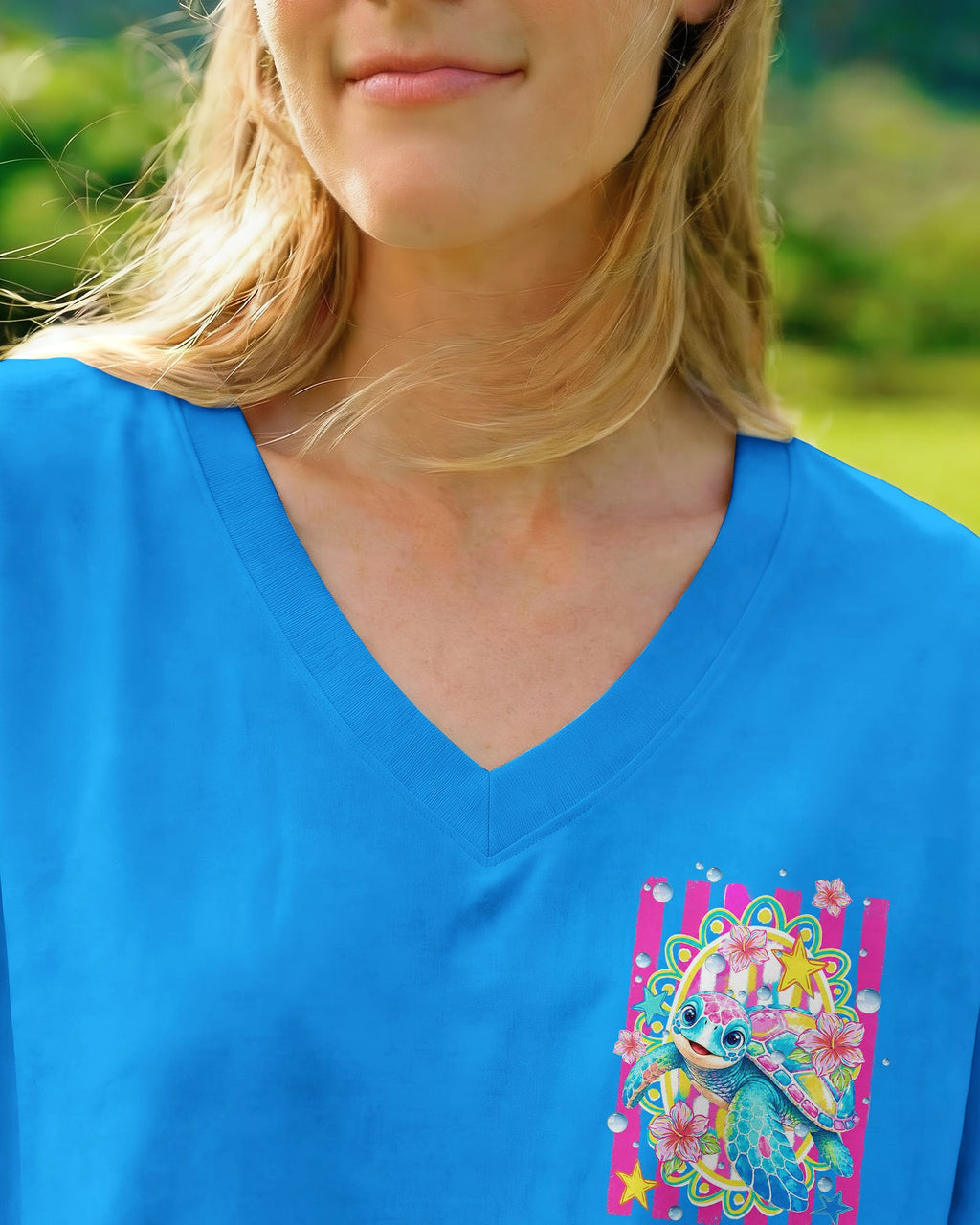 TURTLEY OVER IT TURTLE ALL OVER PRINT -  TLHN1106263