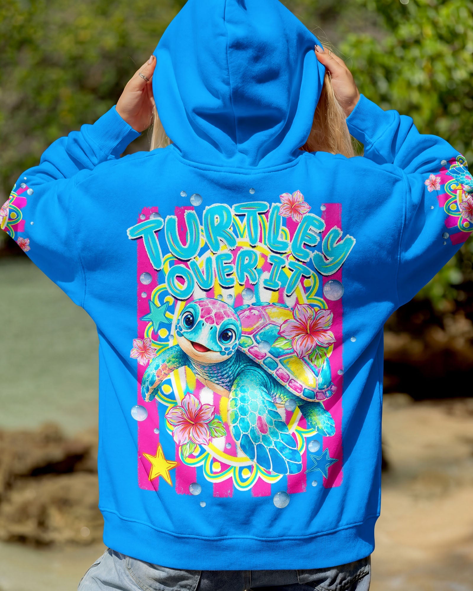 TURTLEY OVER IT TURTLE ALL OVER PRINT -  TLHN1106263