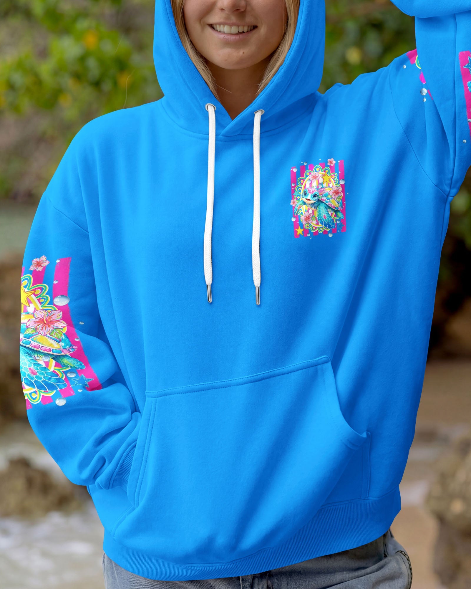 TURTLEY OVER IT TURTLE ALL OVER PRINT -  TLHN1106263