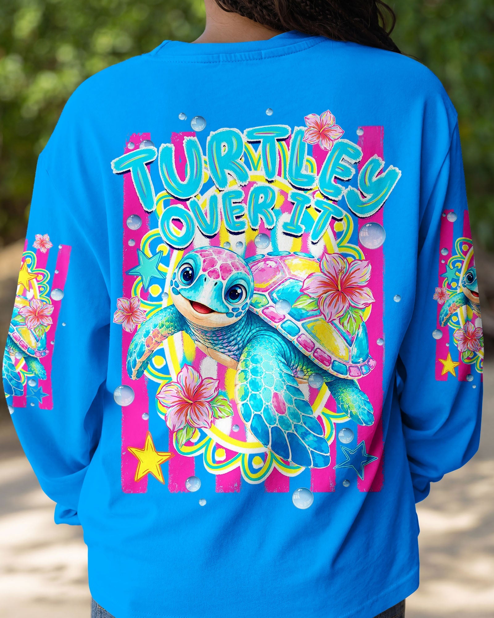 TURTLEY OVER IT TURTLE ALL OVER PRINT -  TLHN1106263